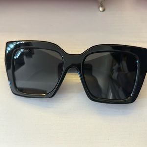 AUTHENTIC JIMMY CHOO ELENI/G/S 53-20-145 SQUARE SUNGLASSES 53MM
